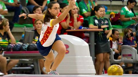 Rocío Restrepo, bolichera colombiana.