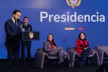 El presidente Abelardo de la Espriella anunció "el resurgir de la señal de la patria"