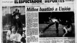 El día que el fútbol ocultó la tragedia del Palacio de Justicia