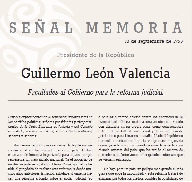 Facultades al gobierno para la reforma judicial
