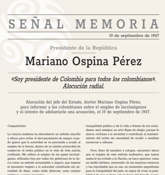 Soy presidente de Colombia para todos los colombianos