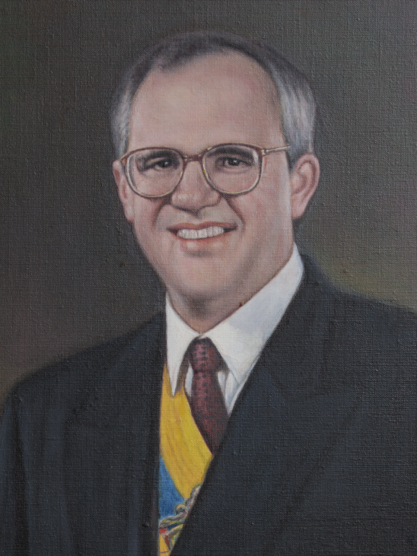 Retrato presidencial de Ernesto Samper Pizano