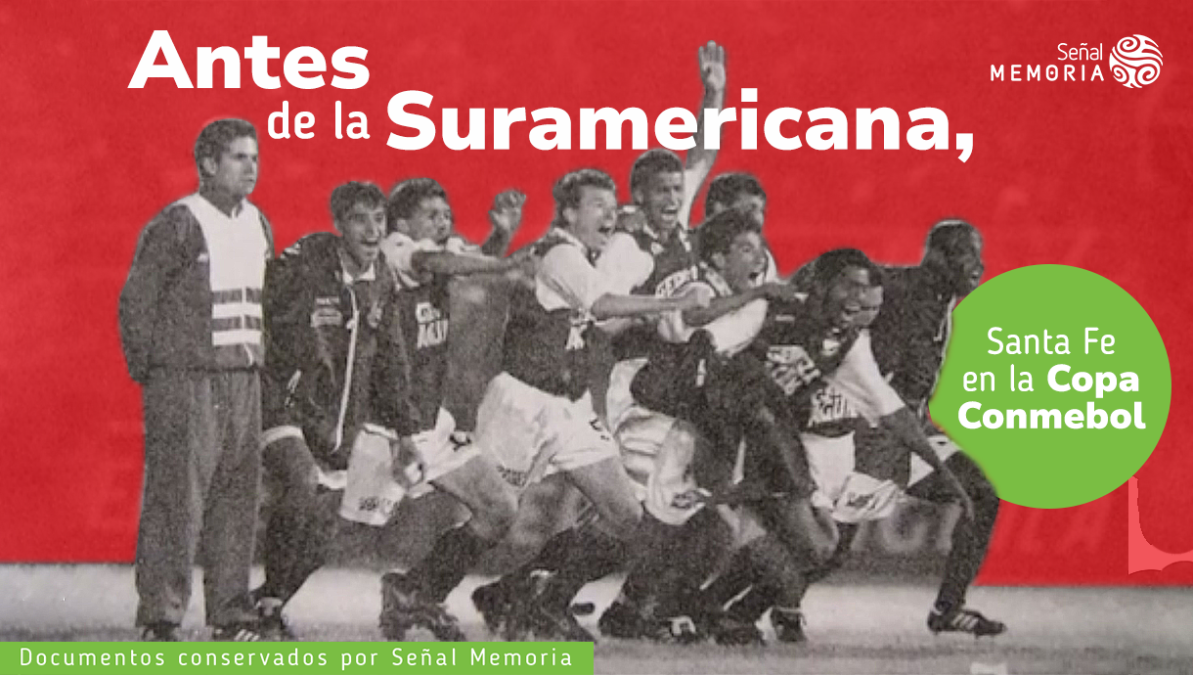 Santa Fe, finalista de la Copa Conmebol de 1996