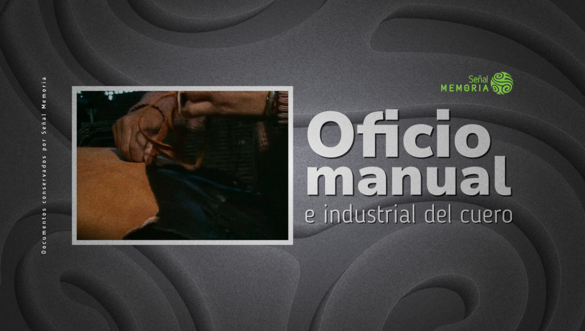 Oficio manual e industrial del cuero