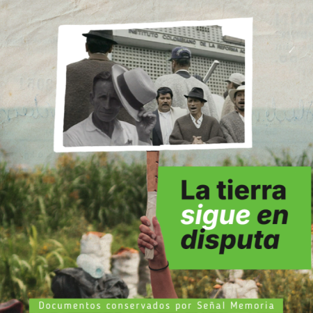 La tierra sigue en disputa