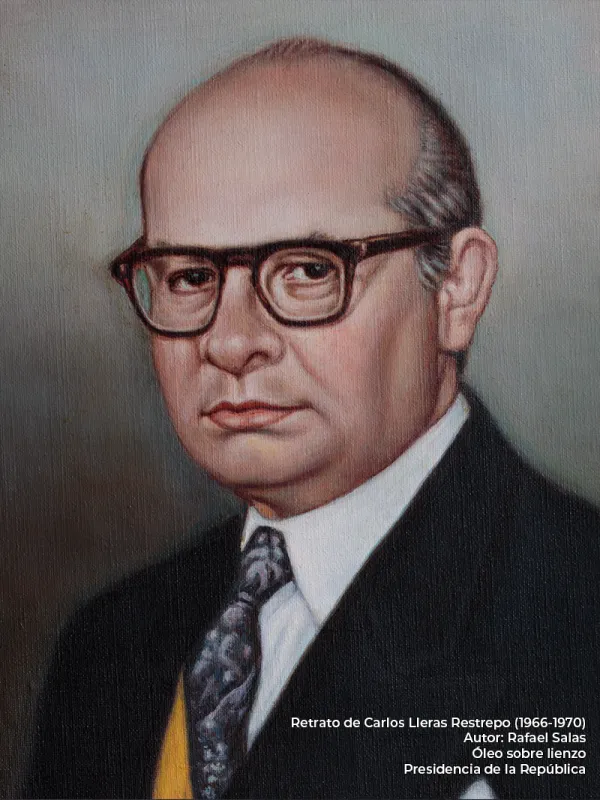 Carlos Lleras Restrepo. Rafael Salas (s.f.)