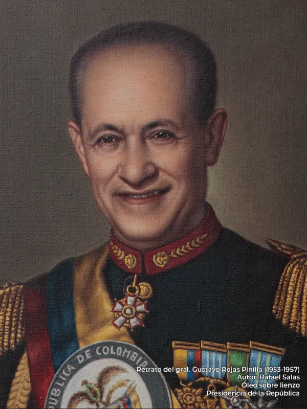Gustavo Rojas Pinilla. Rafael Salas (s.f.)