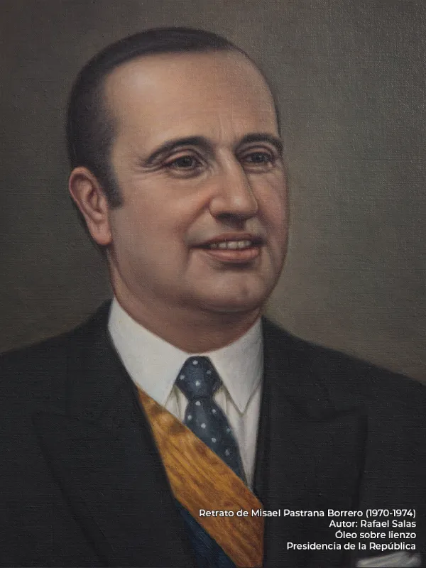 Misael Pastrana Borrero. Rafael Salas (s.f.)