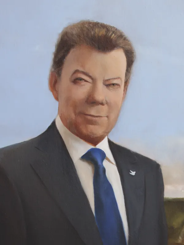 Retrato de Juan Manuel Santos Calderón