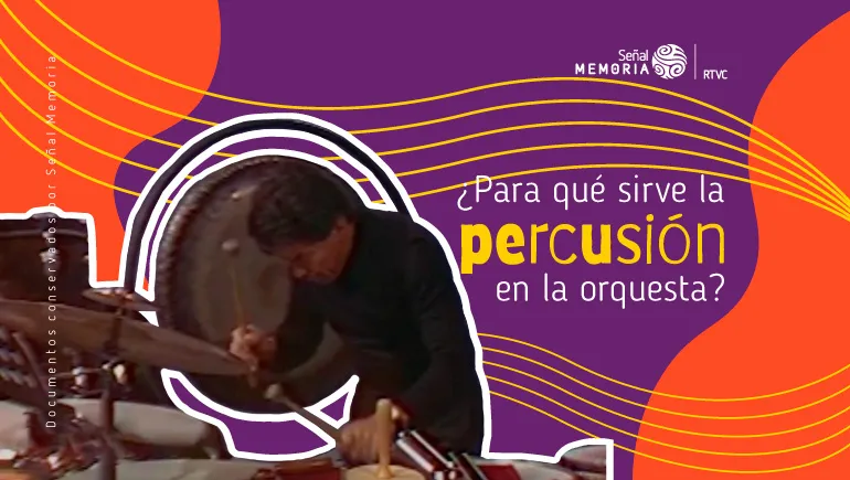 ¿Para qué sirve la percusión en una orquesta?