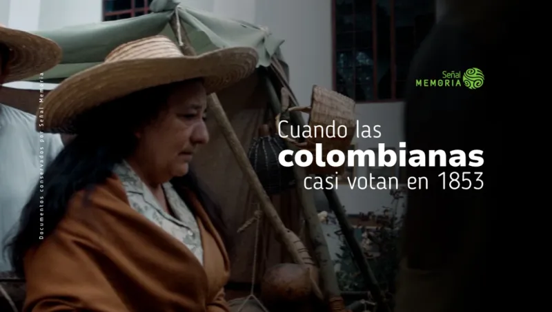 Cuando las colombianas casi votan en 1853