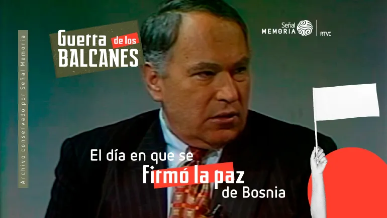 Radomir Zecevic, embajador de Yugoslavia habla sobre los acuerdos de dayton