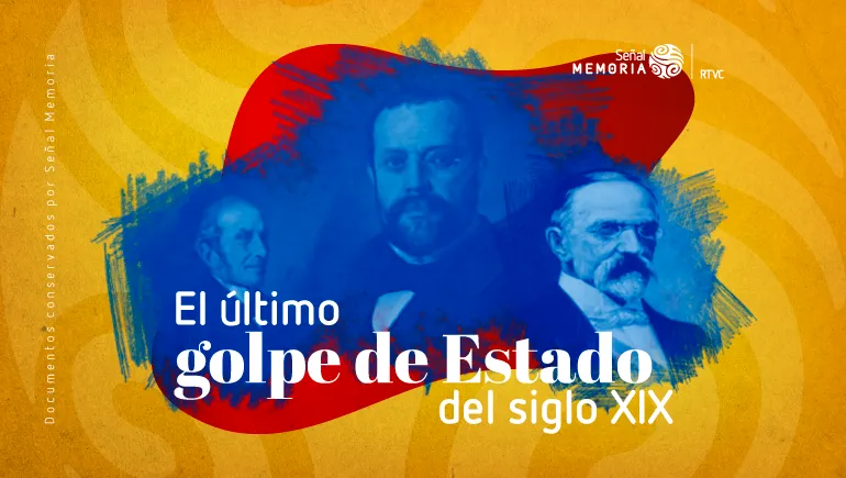 gráfica Manuel Antonio Sanclemente y su vicepresidente 