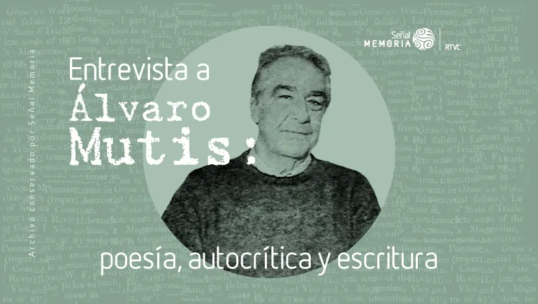 Álvaro Mutis, retrato 