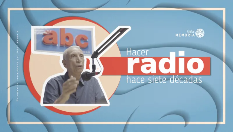 Hacer radio hace siete décadas
