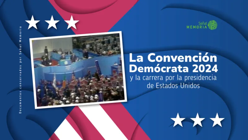 La Convención Demócrata 2024 y la carrera por la presidencia de Estados Unidos.