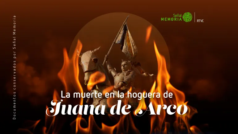 La muerte en la hoguera de Juana de Arco