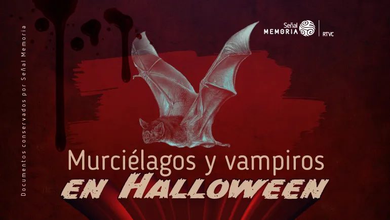 Murciélagos y vampiros en Halloween