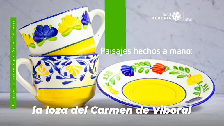 vajillas del Carmen de Viboral