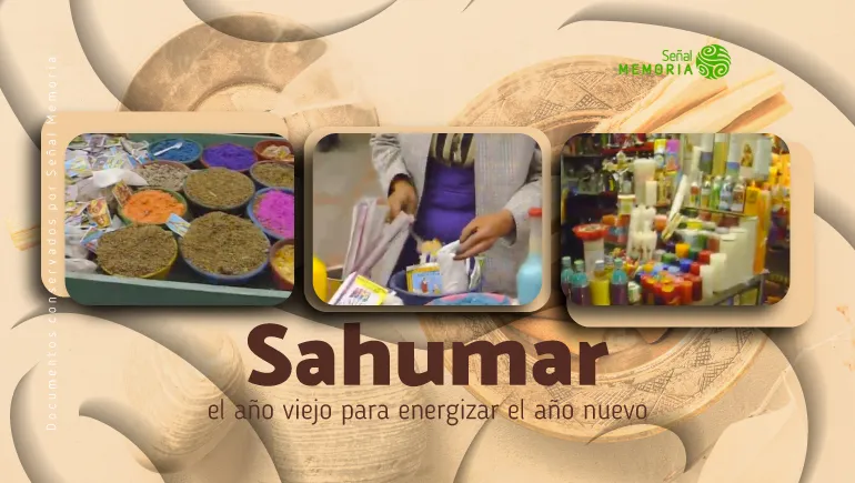 Sahumar el año viejo para energizar el año nuevo