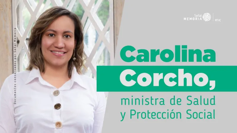 Carolina Corcho, ministra de Salud y Protección Social