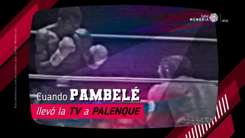 Cuando Pambelé llevó la TV a Palenque