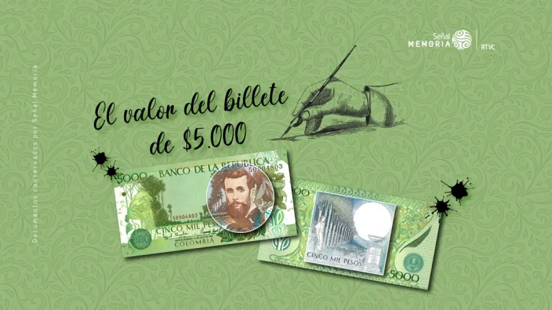 El valor del billete de $5.000