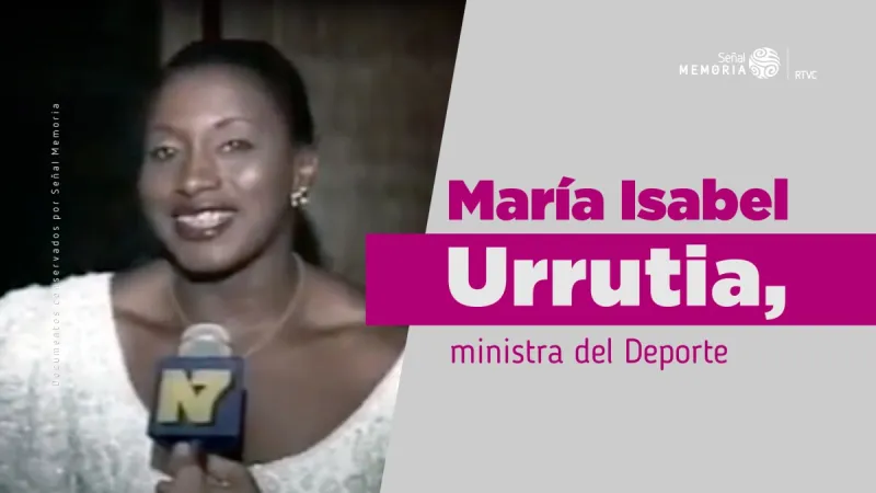 María Isabel Urrutia, ministra del Deporte