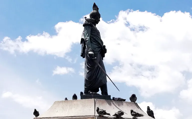 Monumento a Simón Bolívar de Pietro Tenerani - Foto: Felipe Arias