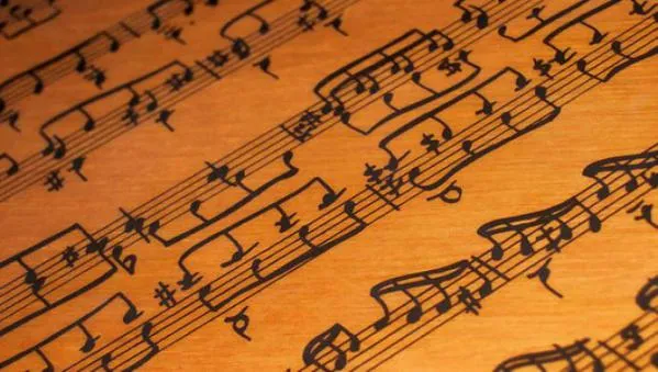 Partitura de la Fuga en sol menor, BWV 1000, de Johann Sebastian Bach. Por Jorge Franganillo