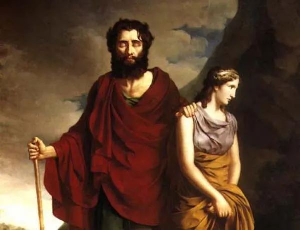 Edipo y Antígona, de Antoni Brodowski