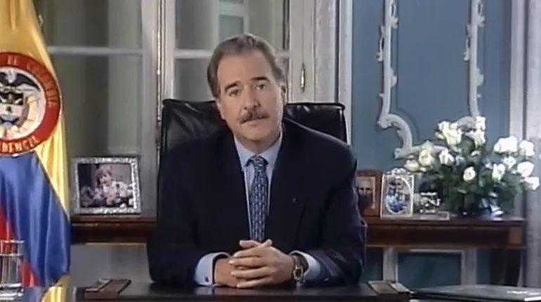 Presidente de Colombia Andrés Pastrana 57.º (1998-2002)