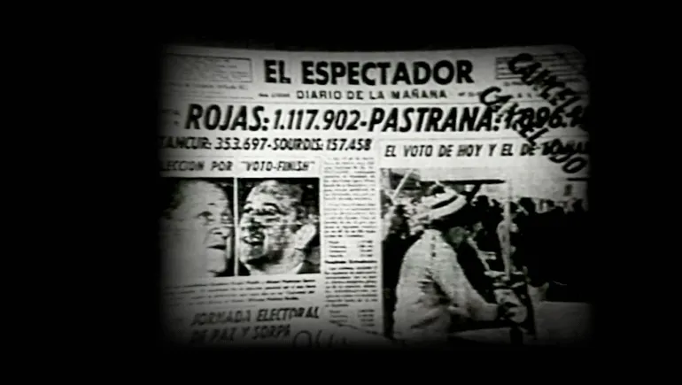 última elección presidencial del Frente Nacional