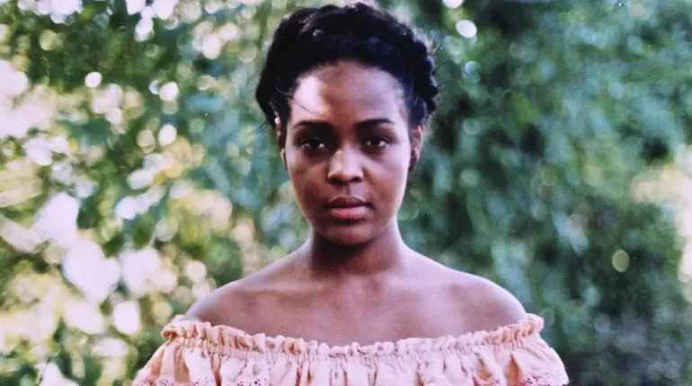 Felipa Escudero interpretada por Magaly Caicedo en el telefilme Amores ilícitos