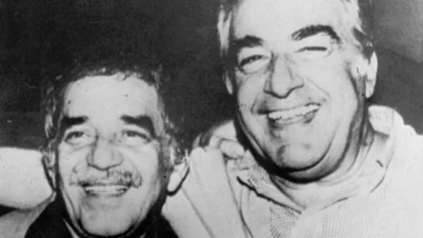 Foto: Archivo El Tiempo, Álvaro Mutis y Gabriel García Márquez