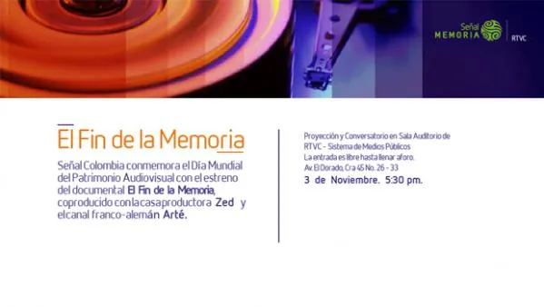 Conversatorio sobre el documental El Fin de la Memoria