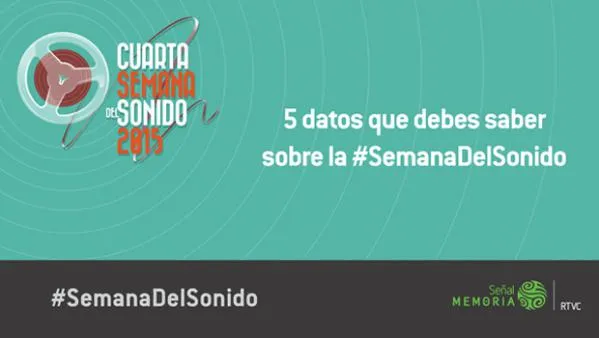 Semana del Sonido 2015 - Colombia 