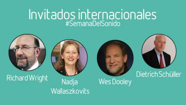 Conferencistas Cuarta Semana Del Sonido