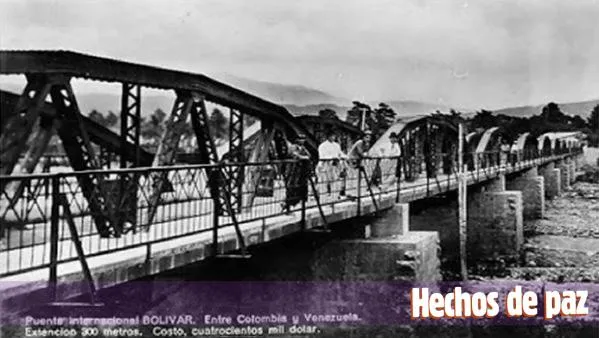 Puente Simón Bolívar - Imagen recopilada por Gastón Bermúdez V.