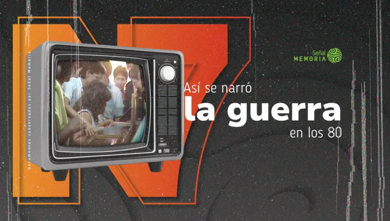 Así se narró la guerra en los 80