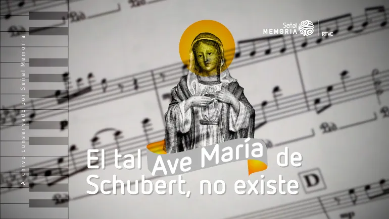 Pieza gráfica: El tal Ave María de Schubert