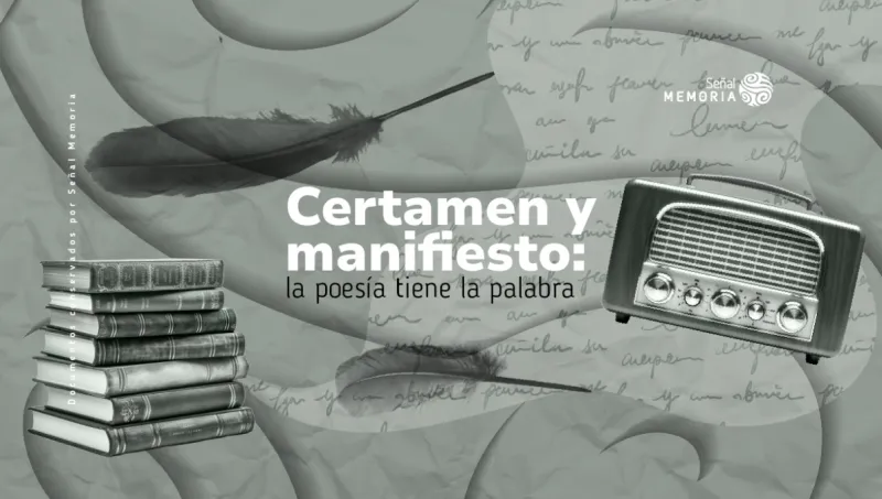 Certamen y manifiesto: la poesía tiene la palabra