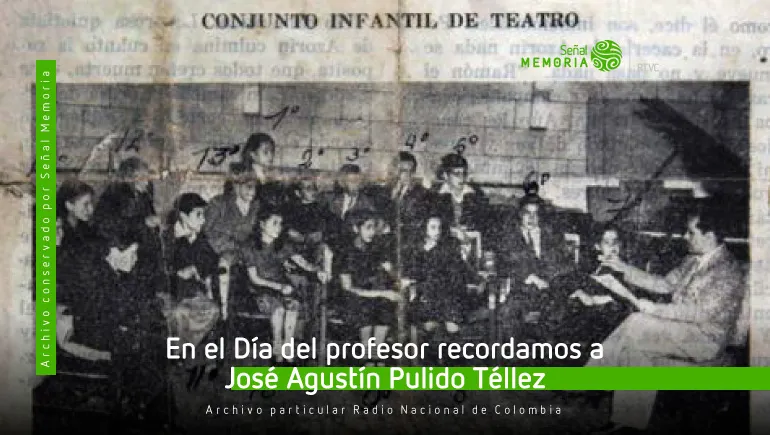  imagen hallada en el Boletín de la Radiodifusora Nacional de Colombia en diciembre de 1948
