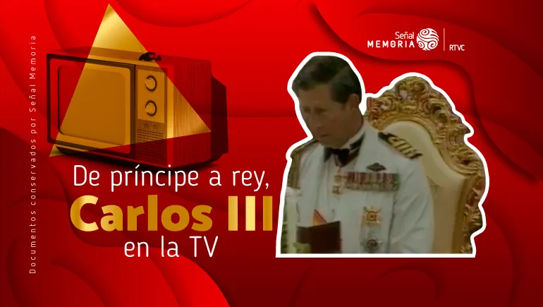 De príncipe a rey, Carlos III en la TV