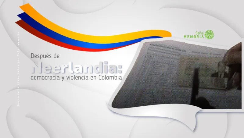Después de Neerlandia: democracia y violencia en Colombia