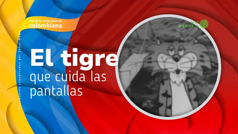 El tigre que cuida las pantallas