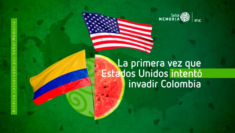 invasion a Colombia incidente de la tajada de sandía