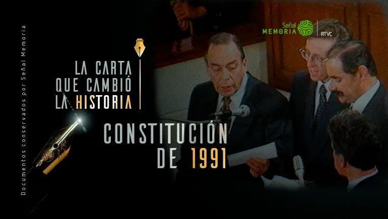 Gráfica que representa los 30 años de la Constitución de 1991