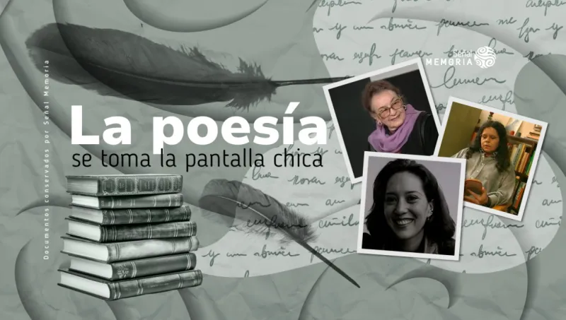 La poesía se toma la pantalla chica