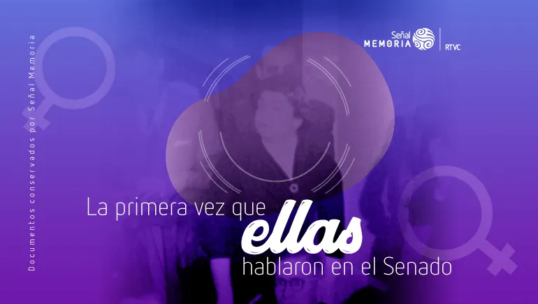 primera intervención de la mujer en senado 